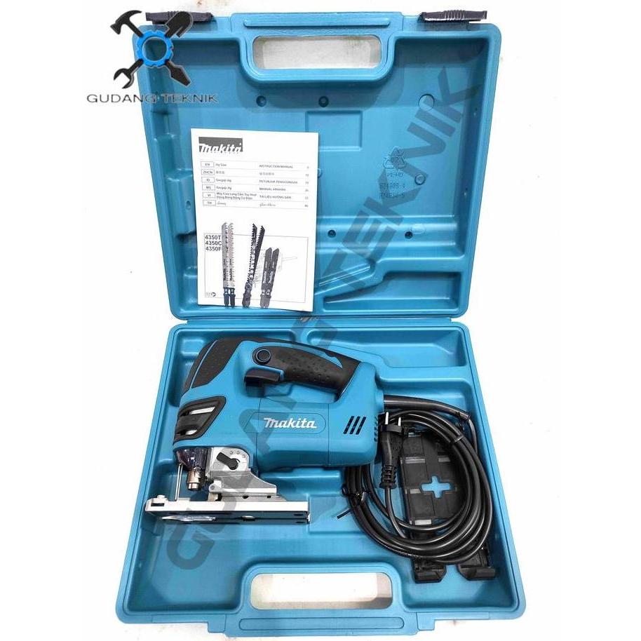 CARDIENAL Mesin Jigsaw 4350FCT MAKITA Mesin Jig saw Pemotong Potong Gergaji Kayu