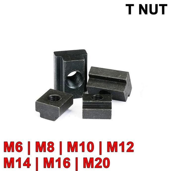 LOPHEZONE T-Slot Nut M12 Clamp Nut M 12 Clamping Tools Slot Milling T Sliding