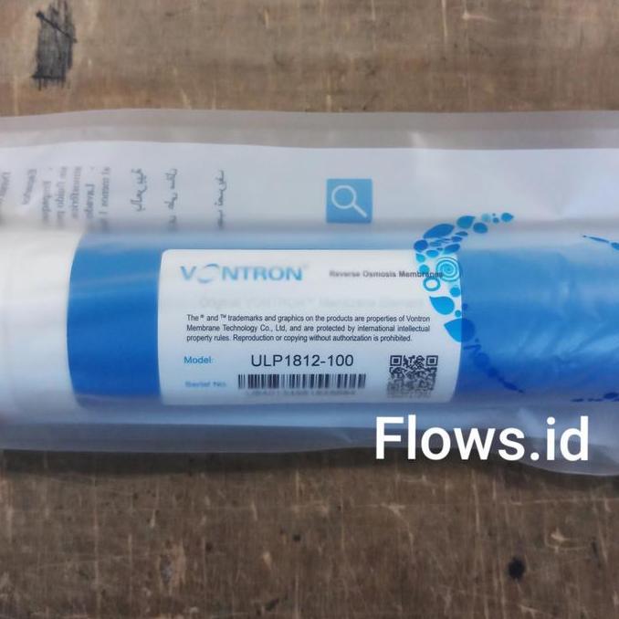 Membran Vontron 100 GPD RO / Membran ULP1812 - 100 GPD Reverse Osmosis