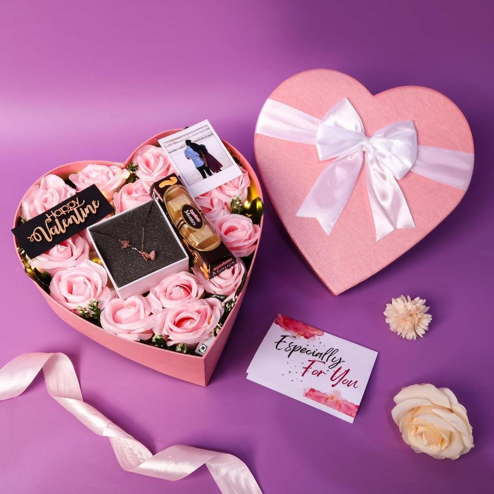 Ex45 Hampers Ultah Kado Valentine Hadiah Romantis Anniversary - Gift Murah