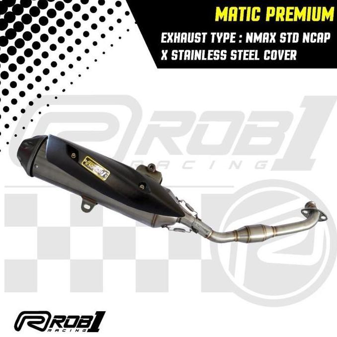 Knalpot rob1 Yamaha Nmax Old