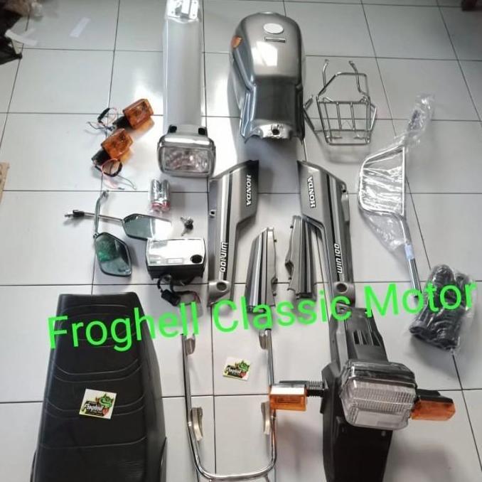 Body Fullset Honda Win 100 Set Jok Bodi Fulset Win 100. Kualitas Terbaik Harga Termurah