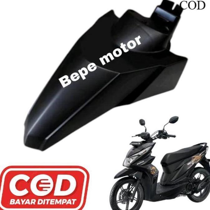 Sparepart Spakbor Depan Motor Honda Beat Street K81 Warna Hitam Tahun 2016 - 2019 - Slebor Beat Stre