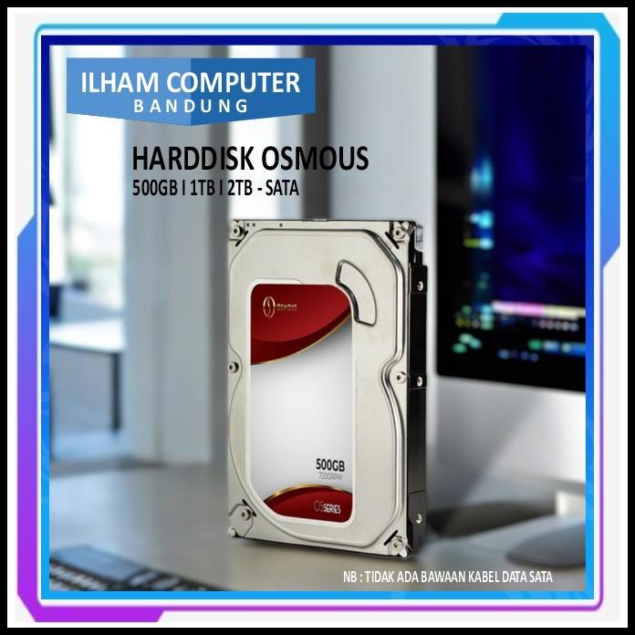 Harddisk Osmous 500Gb | 1Tb | 2Tb | 3Tb | 4Tb Internal Sata 3.5" Garansi Resmi 1Thn