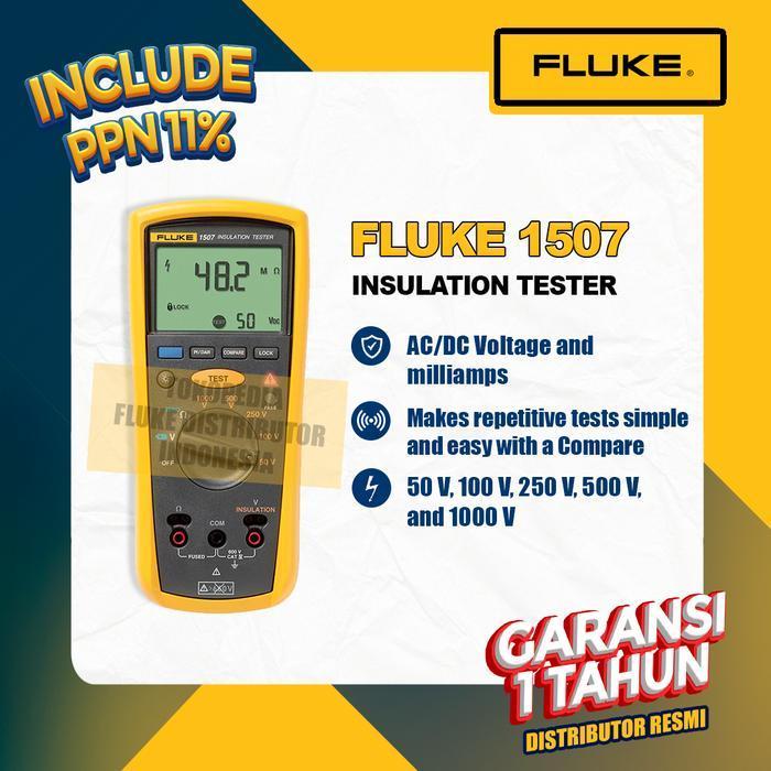 FLUKE 1507 INSULATION TESTER