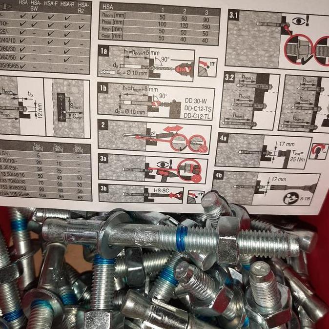 HILTI HSA M10x98 TERMURAH