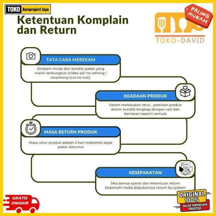 Best Seller Kb - Toples Kaca Set 3 In 1 + Rak Stainless Steel Motif Print | Toples Set Lebaran Mewah