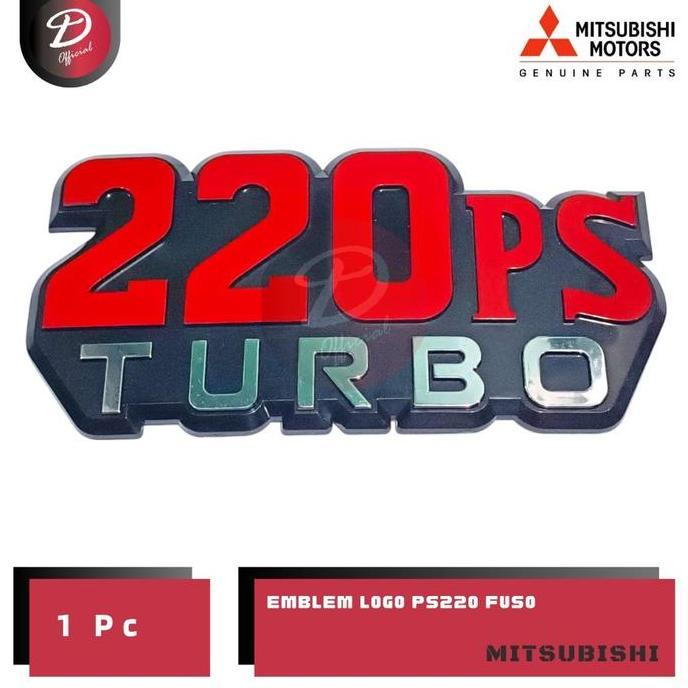 Emblem Logo PS220 Fuso Mitsubishi Original Asli KTB FUSO 100% Genuine Parts HIGH QUALITY