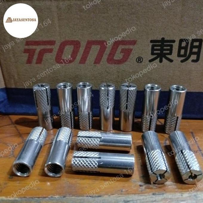 dinaset stainless 304 m6 / Drop In Anchor [ISI 100 PCS] RESTOCK