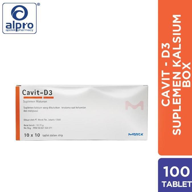 Cavit-D3 Suplemen Kesehatan Wanita 10X10