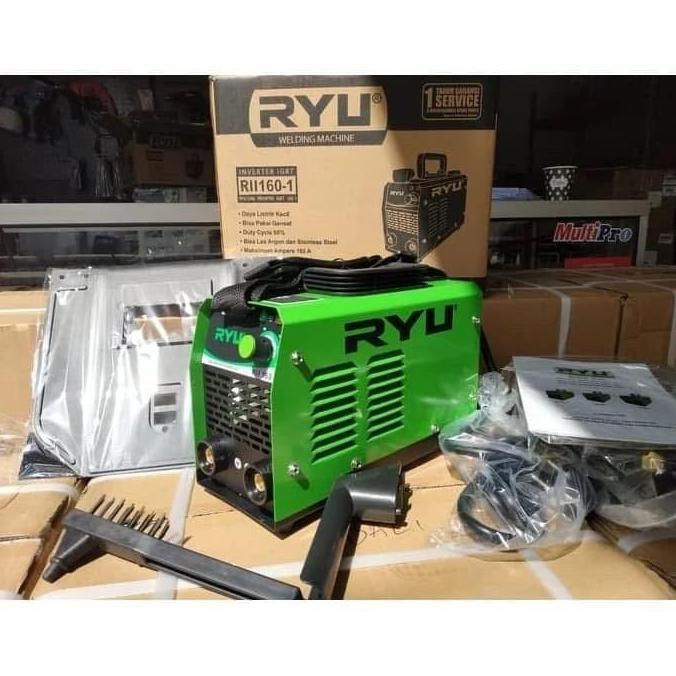 Mesin Las Listrik 160 A TEKIRO RYU trafo las welding machine IGBT