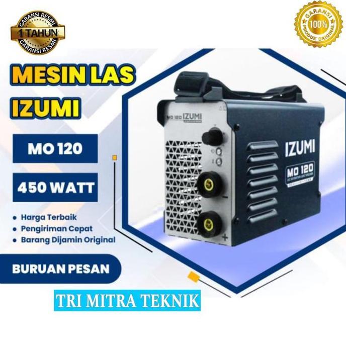 IZUMI Mesin Las Listrik IZUMI MO 120 450 Watt SET Travo Las Listrik Inverter