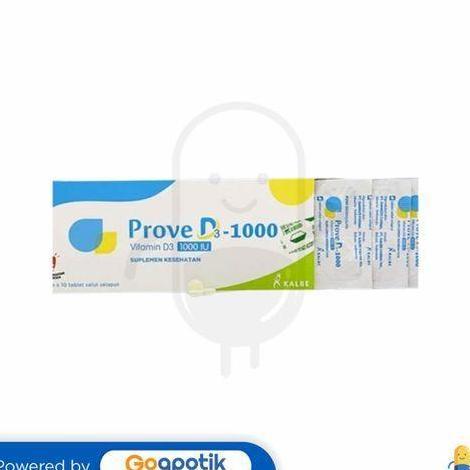 PROVE D3 1000 IU BOX 100