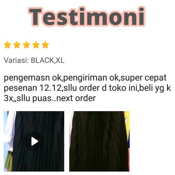 ROK PLISKET PUTIH ANAK CEWEK PEREMPUAN MUSLIMAH PREMIUM MURAH