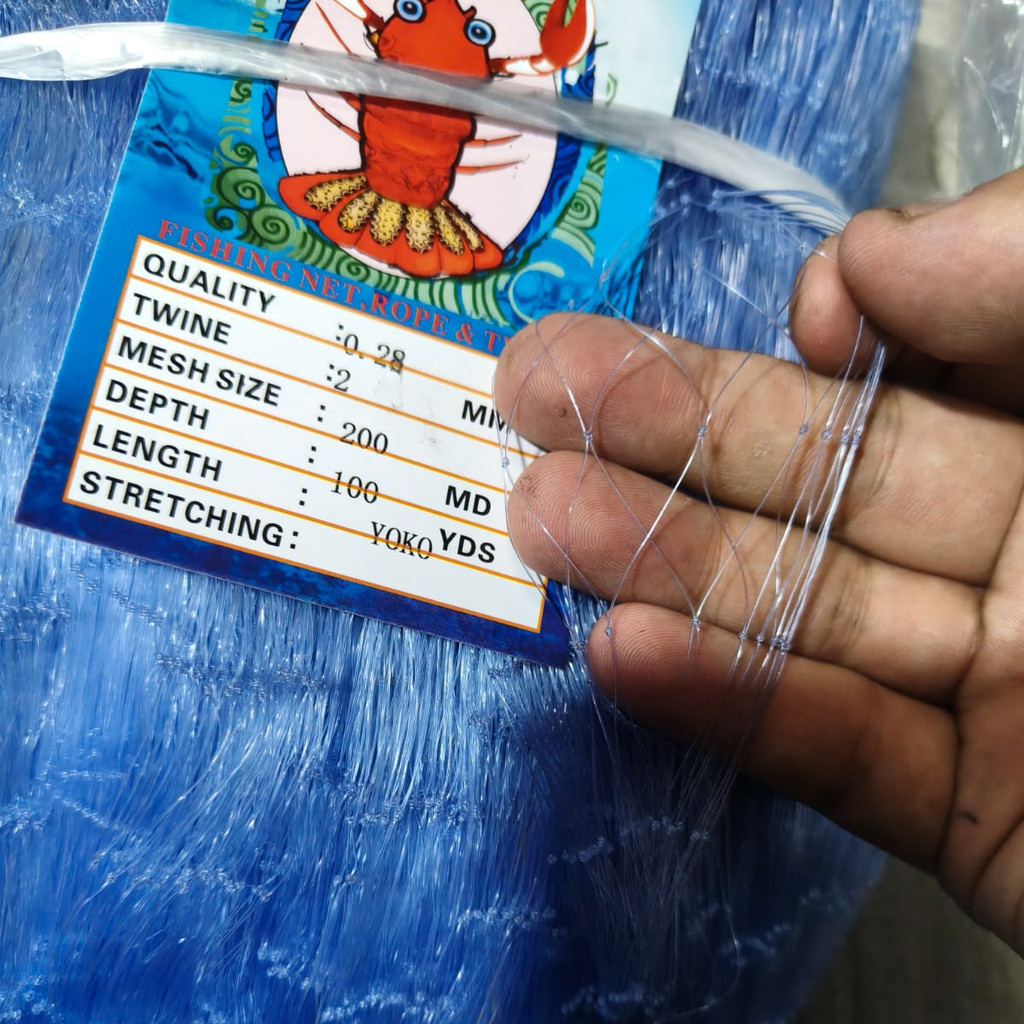 Jaring Senar 028 200x100 YOKO / JARING IKAN COD