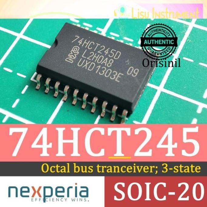 ORIGINAL 74HCT245 Octal Bus Transceiver 3-state Nexperia