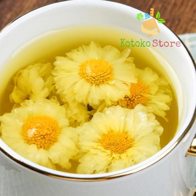 Ready  Teh Bunga Chrysanthemum Premium / Bunga Krisan Kering / Teh Bunga Mekar