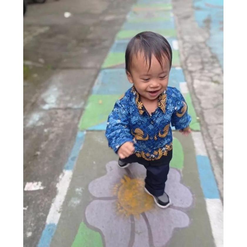 Baju Batik Korpri Anak cowok dan cewek