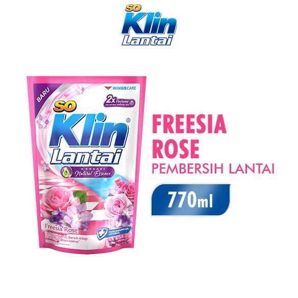 Soklin Pembersih Lantai Freesia Rose 770 ml