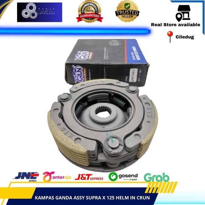 Kampas Ganda Assy Supra X 125 Helm In Crun