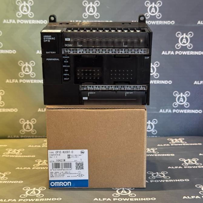 OMRON PLC .PLC OMRON CP1E-N30DT-D Original PLC OMRON CP1E-N30DT-D alfa-p00 Juara