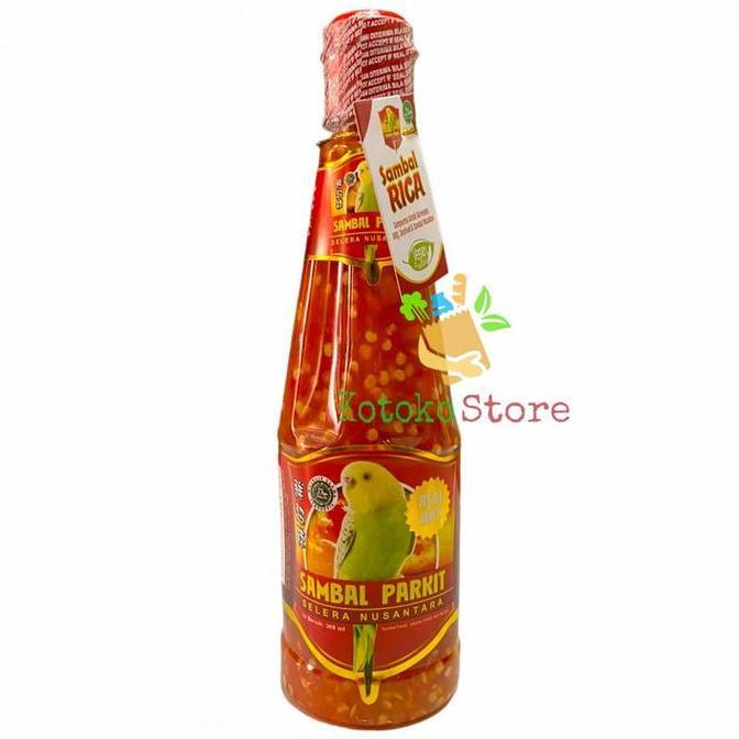 Ready  Sambal Parkit Extra Pedas / Sambal Parkit Biji Cabai 300ml