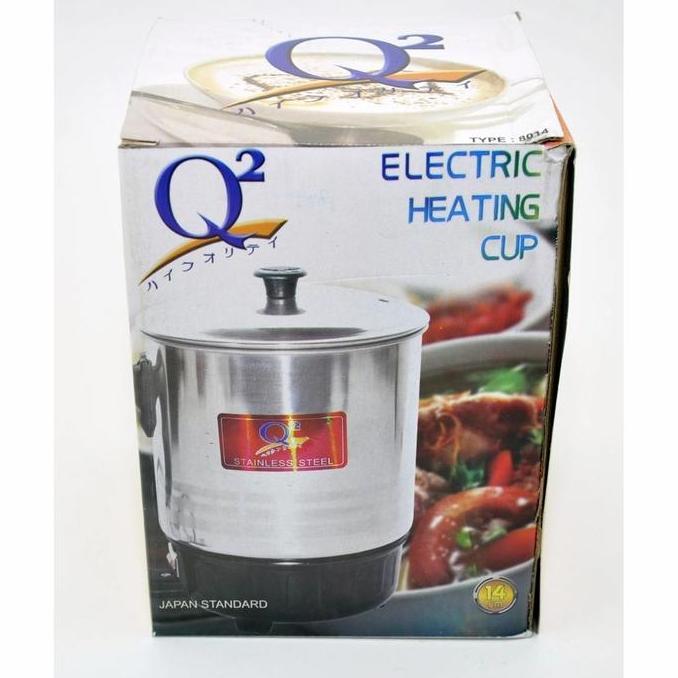 Xxcv- Teko Listrik Stainless Low Watt Mug Pemanas Air Elektrik 1 Liter Murah