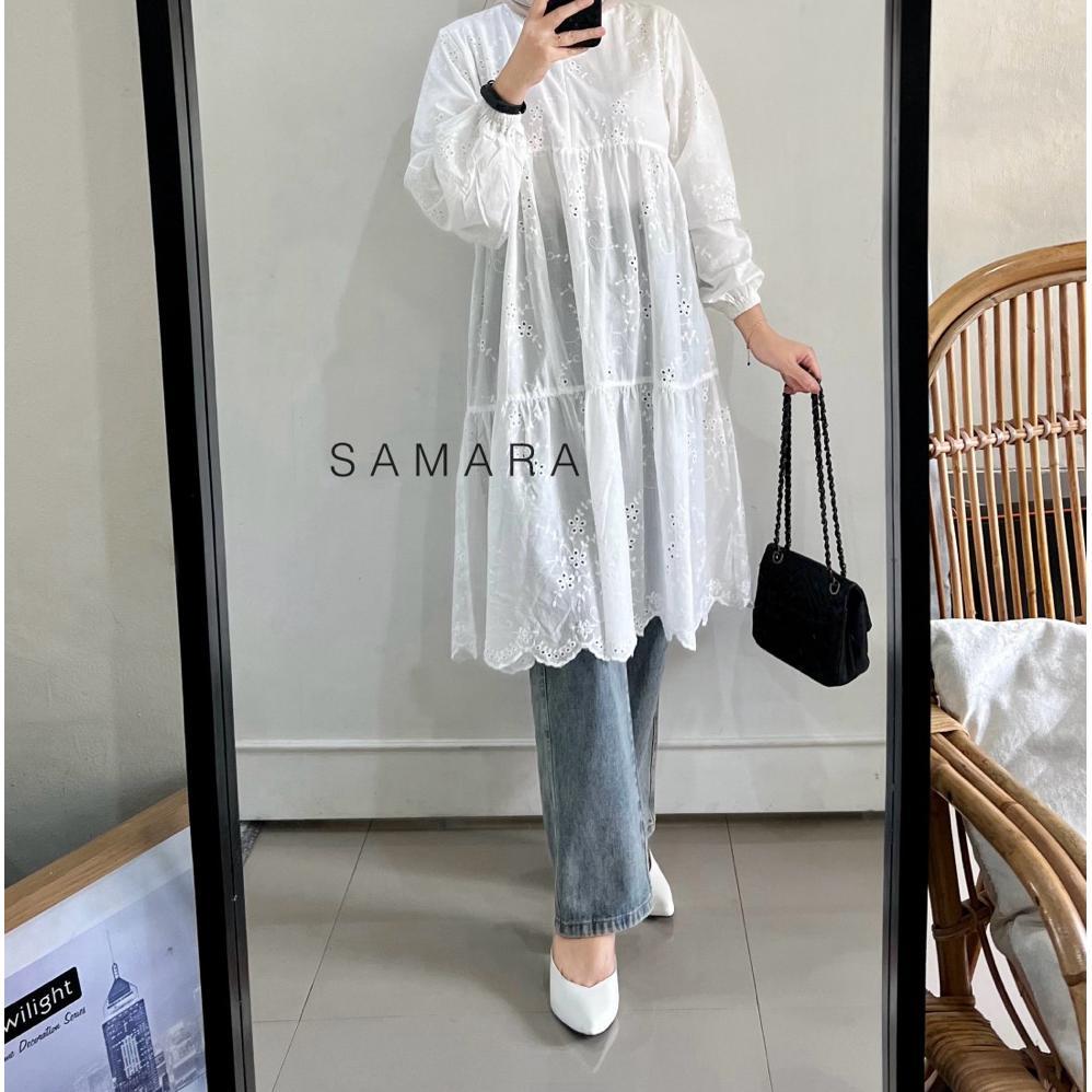 DISKON SARRA LONG TUNIC KATBOL BY SAMARA LABEL