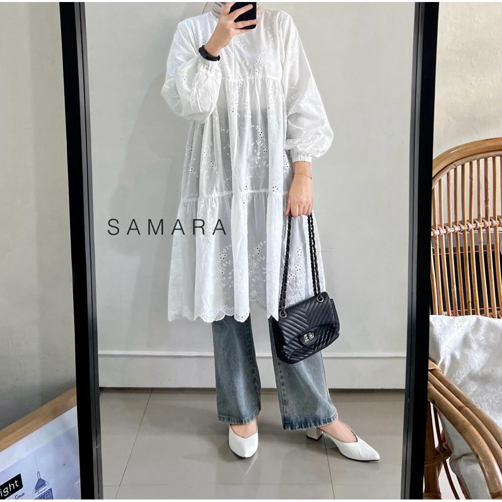 DISKON SARRA LONG TUNIC KATBOL BY SAMARA LABEL