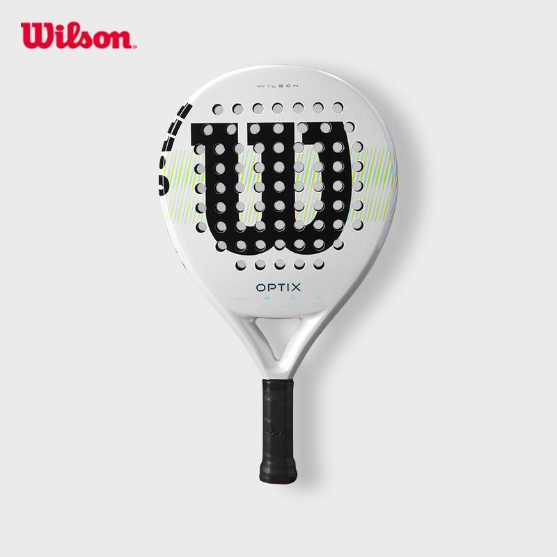 Wilson Optix V1 Padel Rackets Raket Padel Set Tas Raket Padel Grip Size 2 - Wr181611U/Wr181711U