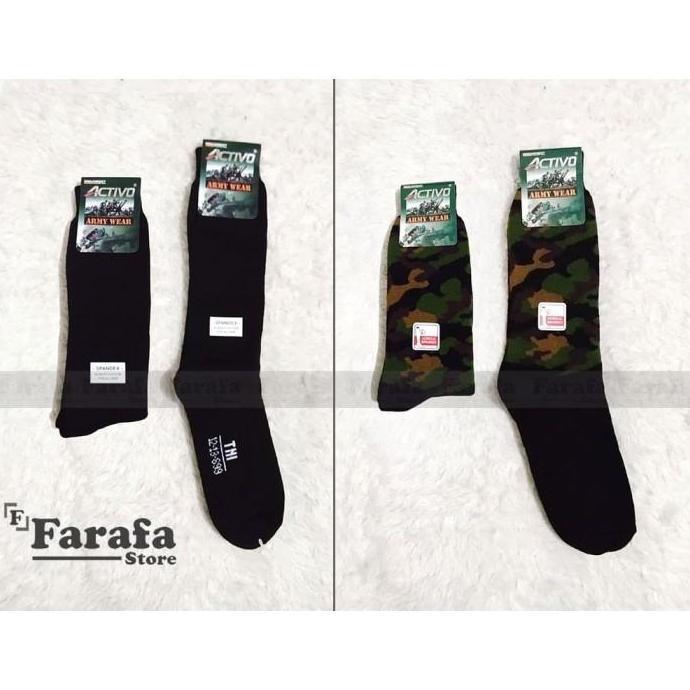 Kaos kaki PDL Outdor Kaos Kaki Tentar Tebal Military Sock Polos-Loreng