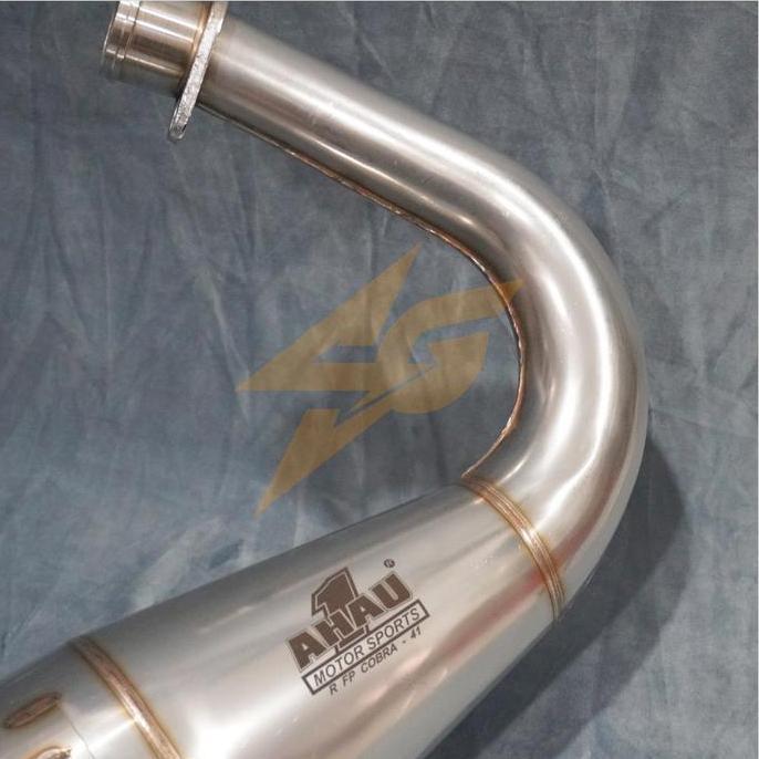 Knalpot AHAU Ninja R big volume C 41 cobra stainless