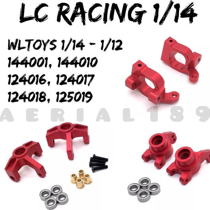 Zz99- Upgrade Arm Knuckle Front Rear Lc Racing 1/14 Rc Wltoys 1/14 1/12