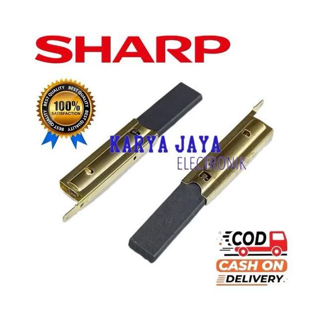 carbon brush mesin cuci sharp HEMAT