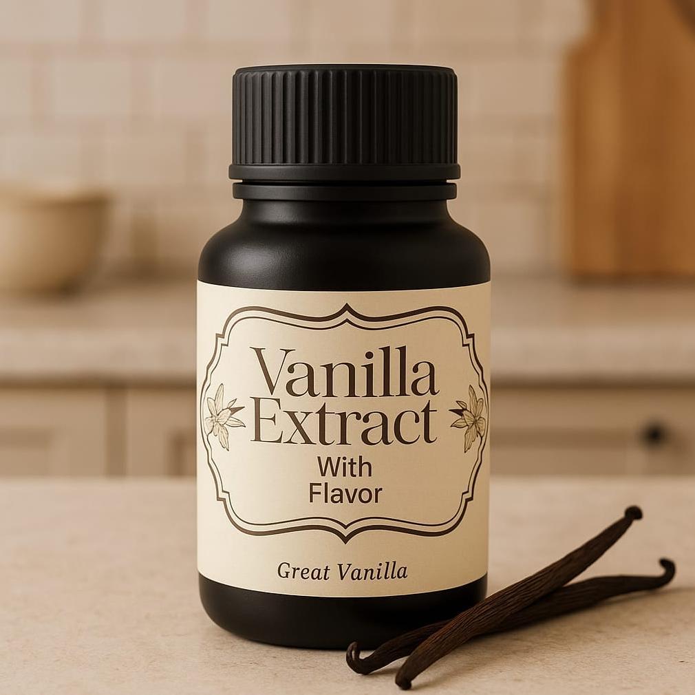 Great Vanilla Extract Ekstrak Vanili Murni Gourmet 100ml
