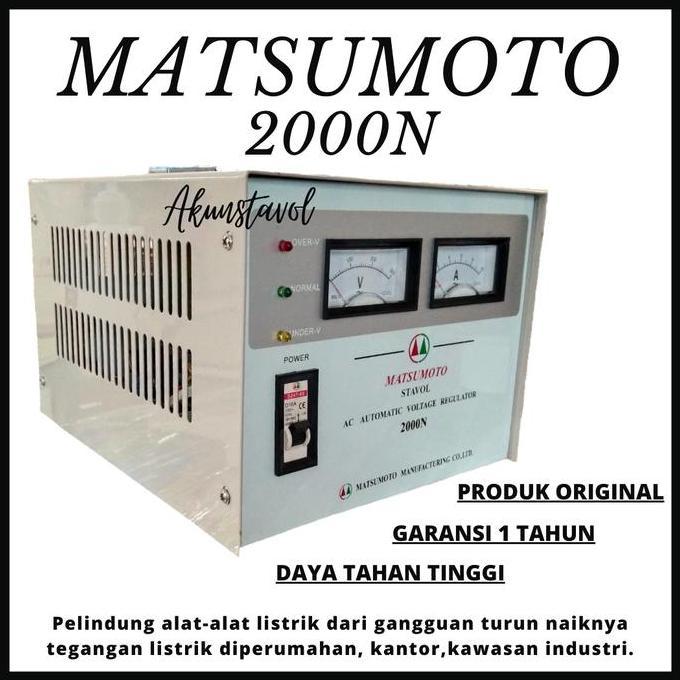 For Sale Stavolt Matsumoto 2000N - Stabilizer Listrik 2000Watt