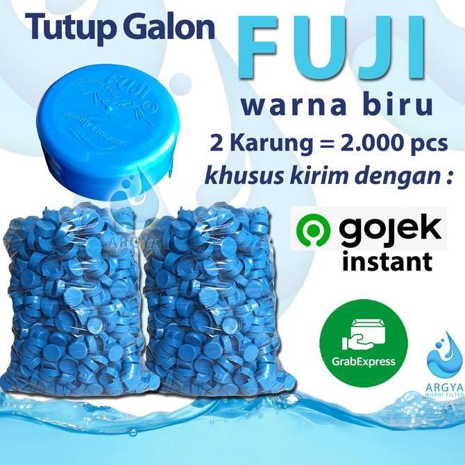 TERMURAH - Tutup Galon Fuji 2000pcs khusus Gojek Instant dan Grab Express