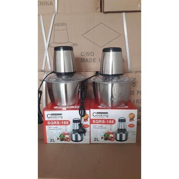 MKC KIMISO Chopper Stainless Blender Daging Serbaguna SQRS 188 & MKC 128