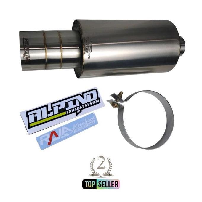 KNALPOT MOBIL ALPINO F03 BABY BASS ORIGINAL DAN TERPERCAYA