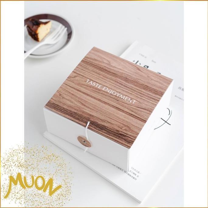 Promo MUONSPECIAL- Cake Dessert Box Premium Packaging Makanan Pie Kue Oven Diskon