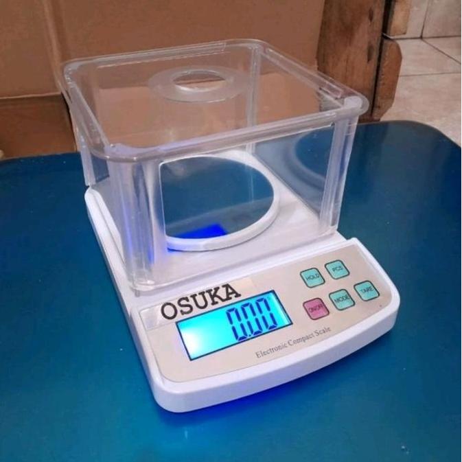 TIMBANGAN EMAS DIGITAL / TIMBANGAN LAB / TIMBANGAN GRAM / TIMBANGAN 0.00 DIGITAL 500GR X 0.01 OSUKA 
