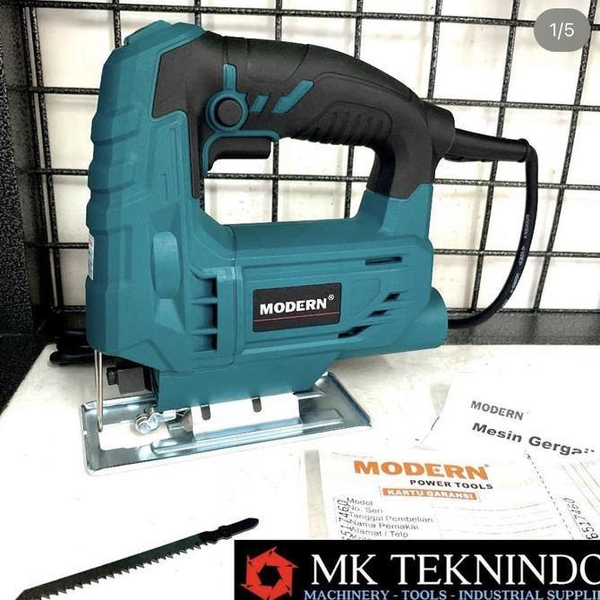 Modern 2200 B Mesin Gergaji Triplek Kayu Jigsaw Variable Speed 2200B HEMAT