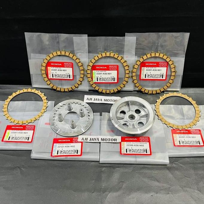 FAMANIFAMS - RUMAH KOPLING K56+KAMPAS KOPLING SET K56 CBR 15NEW-CB 15R LED SONIC 15R GTR 15 KAMPAS M