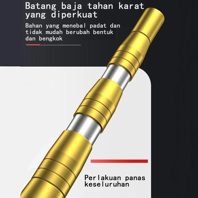 Promo 7 Set 3/6/7/10M Alat Pemetik Buah alat pemetik buah/galah pemetik buah/tongkat pemetik buah/Al