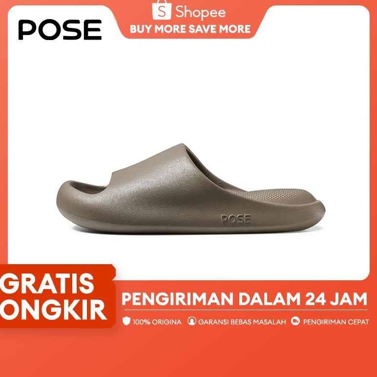 By05 [Livestream][Best Selling]POSE Cloud Bounce Cat Paw sandal Anti-selip Nyaman Bagian bawah lembu