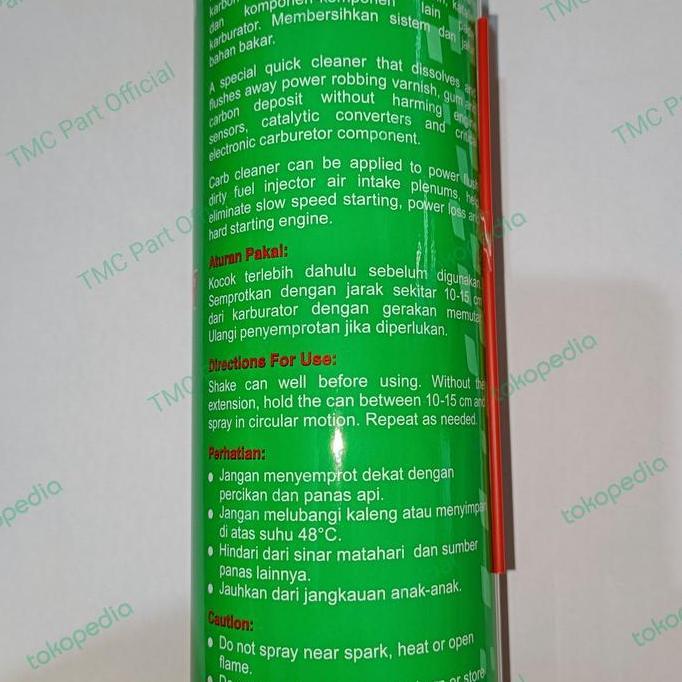 Pembersih karburator atau karburator cleaner motor