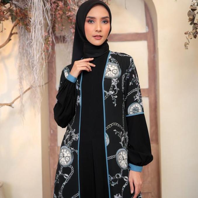 Murah Gamis Simpel Elegan - Madeira.id - Laura Dress (Teracotta, Blue Sky, Mustard) Non COD