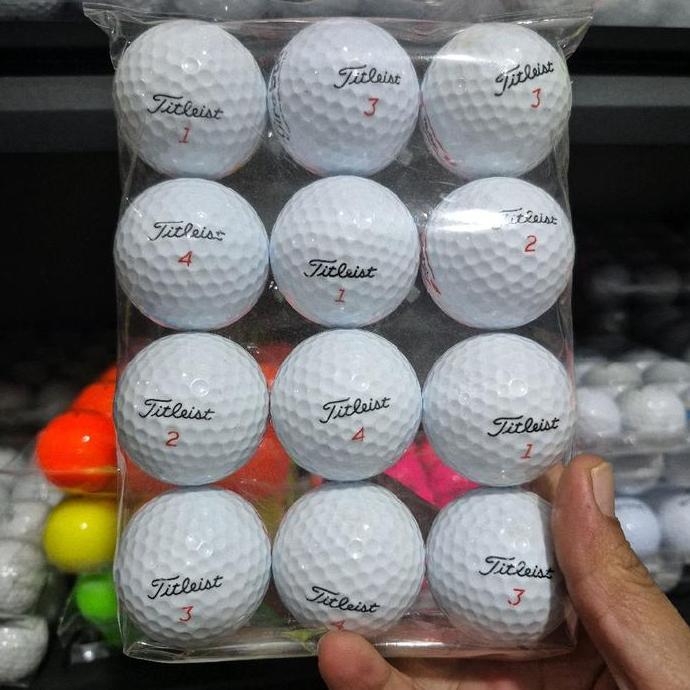 bola golf bekas Titleist trufeel grade A isi 12pcs