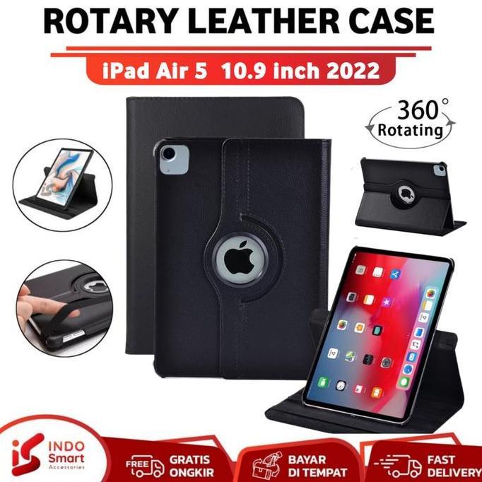 DI156 >> Case iPad Air 5 / iPad Air 5 / 10.9 inch Casing Rotary Leather Case