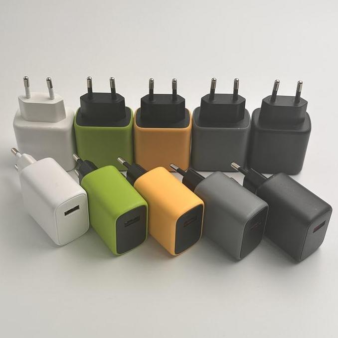 DR272 - 180W Charger Fast Charging Universal Daya Kustom USB-A 5 Warna With TYPE C Kabel Universal H